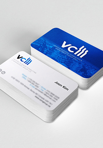 Rounded Corner Business Card