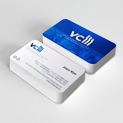 Rounded Corner Business Cards