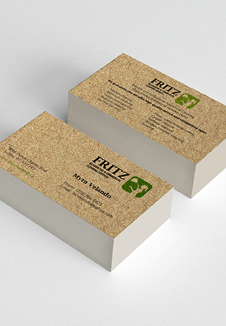 Sand Texture Business Card