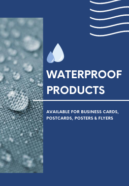 Waterproof Postcard, Flyer, Poster